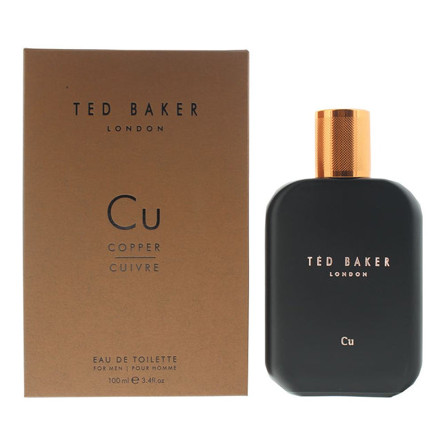 Ted Baker Tonics Cu Copper Eau de Toilette 100ml Spray for Him