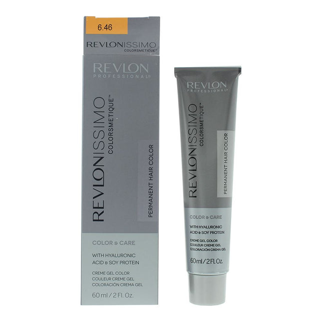 Revlon Revlonissimo Colorsmetique Hair Colour 60ml - 6.46 Dark Red Copper Blonde