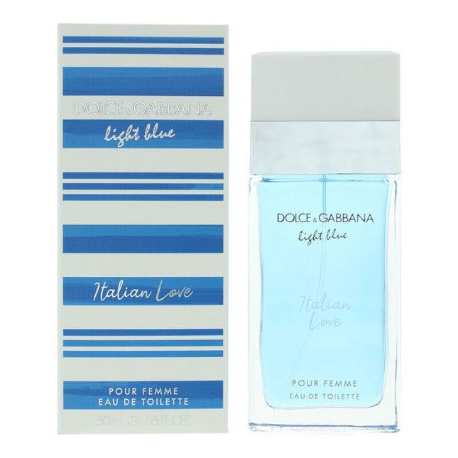 Dolce & Gabbana Light Blue Italian Love Pour Femme Eau de Toilette 50ml Spray for Her