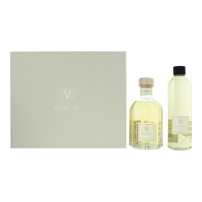 Dr. Vranjes Firenze Ambra Diffuser 500ml + Refill 500ml Gift Set