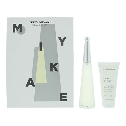 Issey Miyake L'eau D'issey Eau De Toilette 50ml + Body Lotion 50ml