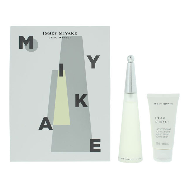 Issey Miyake L'eau D'issey Eau De Toilette 50ml + Body Lotion 50ml