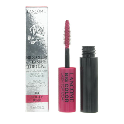 Lancome Big Color Lash Top Coat 04 Flirty Pink Mascara 2.8ml