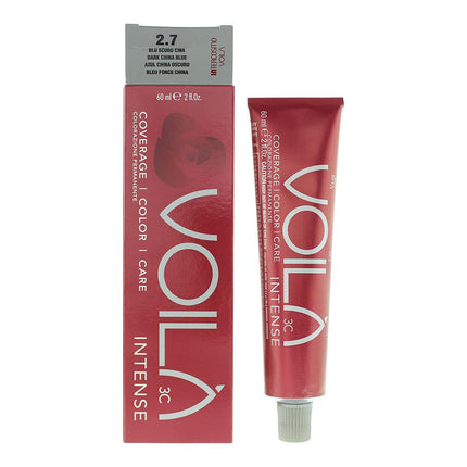 Intercosmo VoilÃ  3C Intense 2.7 Dark China Blue Hair Colour 60ml