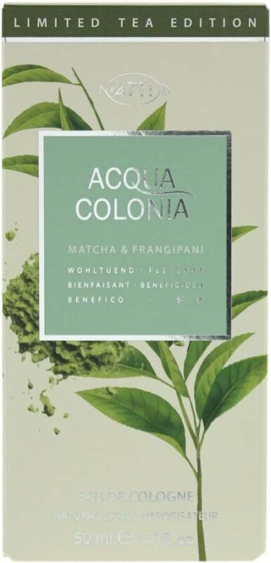 4711 Acqua Colonia Matcha & Frangipani Eau De Cologne 50ml