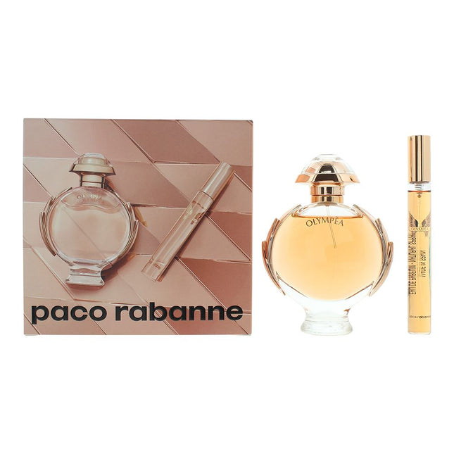 Paco Rabanne Olympea Eau de Parfum 50ml + 10ml Travel Spray Gift Set