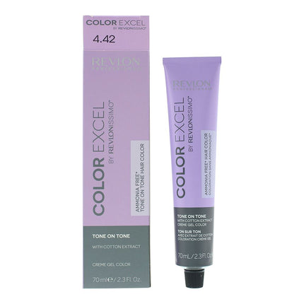 Revlon Revlonissimo Color Excel Gloss Hair Colour 70ml - 4.42 Medium Chestnut Brown