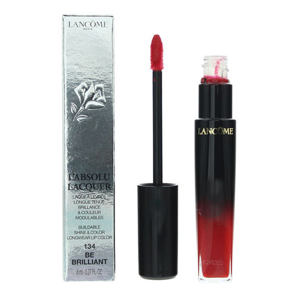 Lancome Labsolu Lacquer No.134 Be Brilliant Lip Colour 8ml