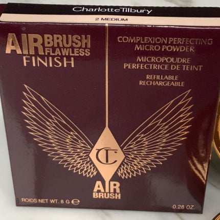 Charlotte Tilbury Airbrush Flawless Finish 2 Medium Powder Refill 8g