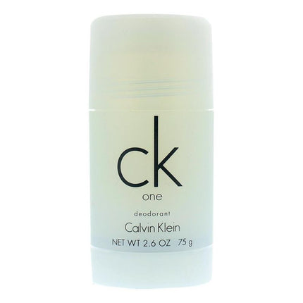 Calvin Klein CK One Deodorant Stick 75g Unisex NEW.