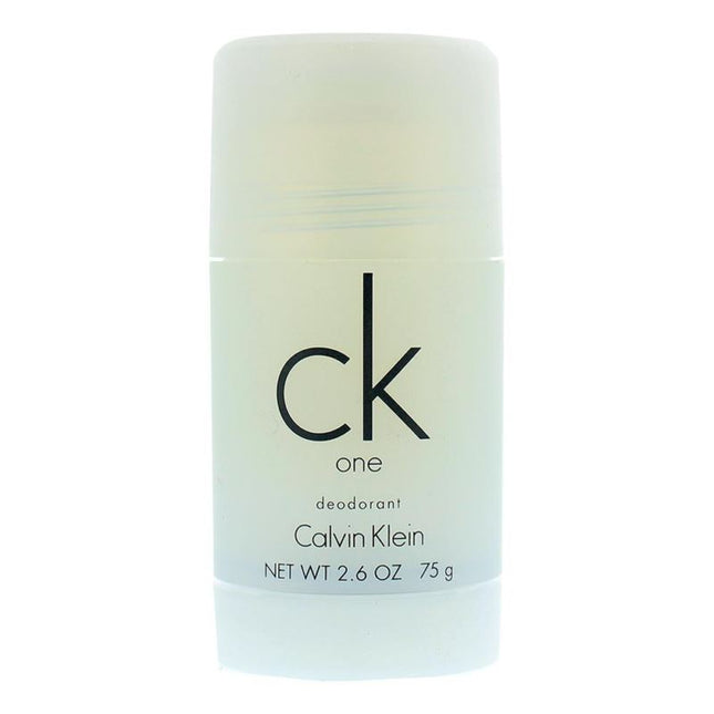 Calvin Klein CK One Deodorant Stick 75g Unisex NEW.