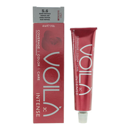 Intercosmo VoilÃ  3C Intense 5.6 Tropical Red Hair Colour 60ml