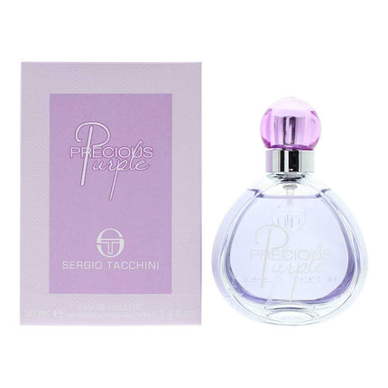 Sergio Tacchini Precious Purple Eau de Toilette 50ml Spray for Her