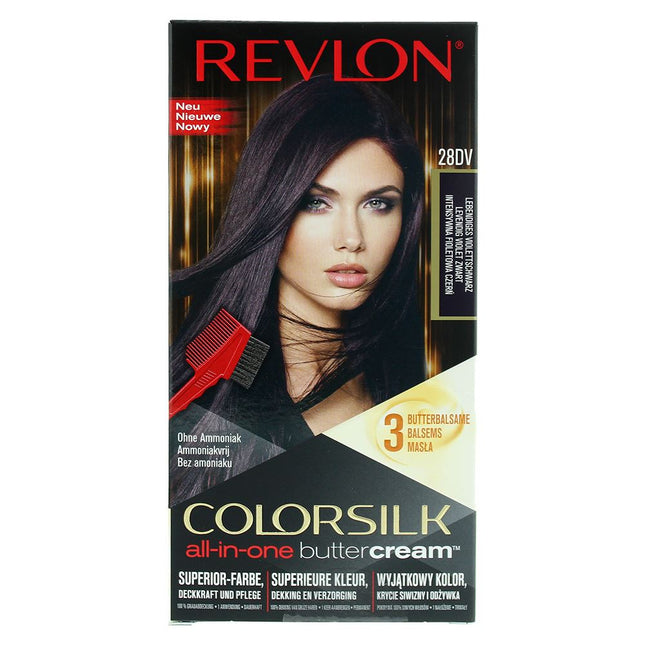 Revlon Colorsilk All-In-One Buttercream Nourishing Cream Colour - Violet Black 28DV