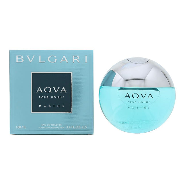 Bulgari Aqva Pour Homme Marine Eau de Toilette 100ml Spray for Him