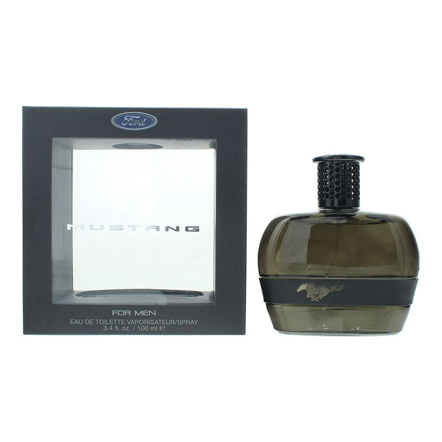 Mustang Black Eau de Toilette 100ml Spray for Him