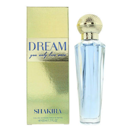 Shakira Dream You Only Live Once Eau de Toilette 50ml Spray for Her
