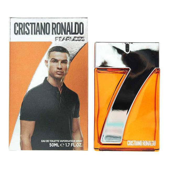 Cristiano Ronaldo Cr7 Fearless Eau de Toilette 50ml Spray for Him