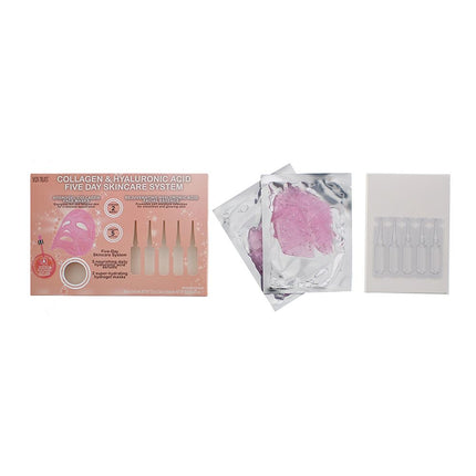 Skin Treats Collagen & Hyaluronic Acid 5 Day Skincare System Gift Set