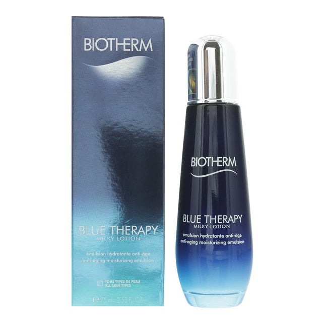 Biotherm Blue Therapy Milky Lotion Anti-Aging Moisturising Emulsion 75ml