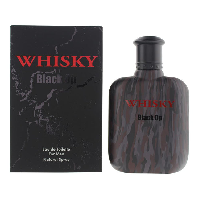 Evaflor Whisky Black Op Eau De Toilette 100ml Spray For Him