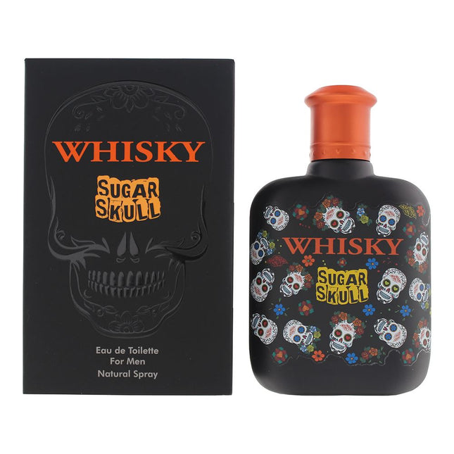 Evaflor Whisky Sugar Skull Eau De Toilette 100ml Spray For Him