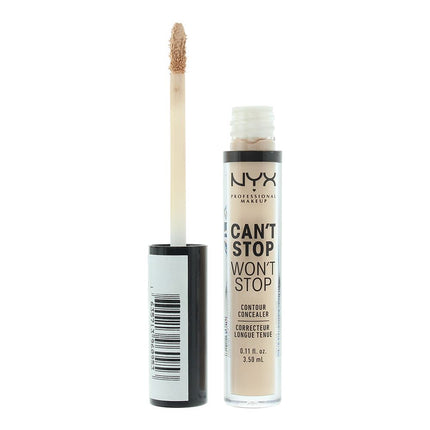 NYX Cant Stop Wont Stop 24H Concealer 3.5ml - Vanilla