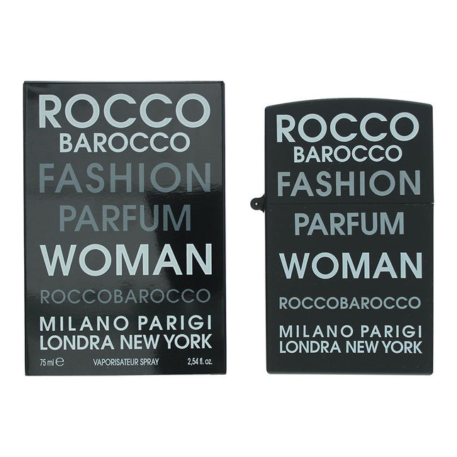 Rocco Barroco Fashion Parfum Woman Eau De Parfum 75ml Spray For Her