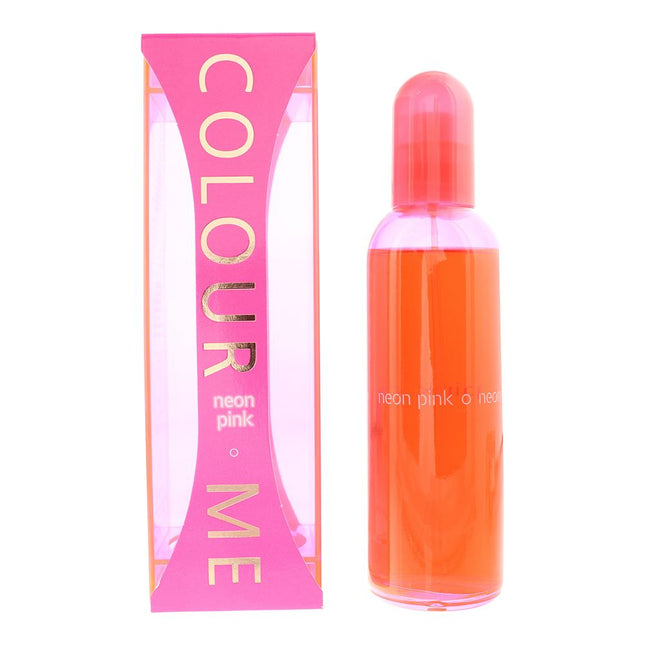Milton Lloyd Colour Me Femme Neon Pink Eau de Parfum 100ml Spray for Her
