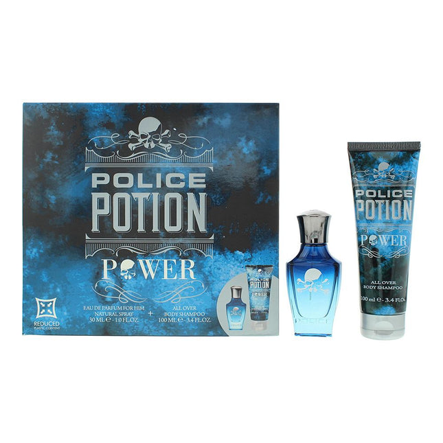 Police Potion Power Eau de Parfum 30ml + Shower Gel 100ml Gift Set for Him