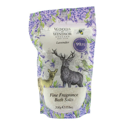 Woods Of Windsor Lavender Fine Fragrance Bath Salt 500g