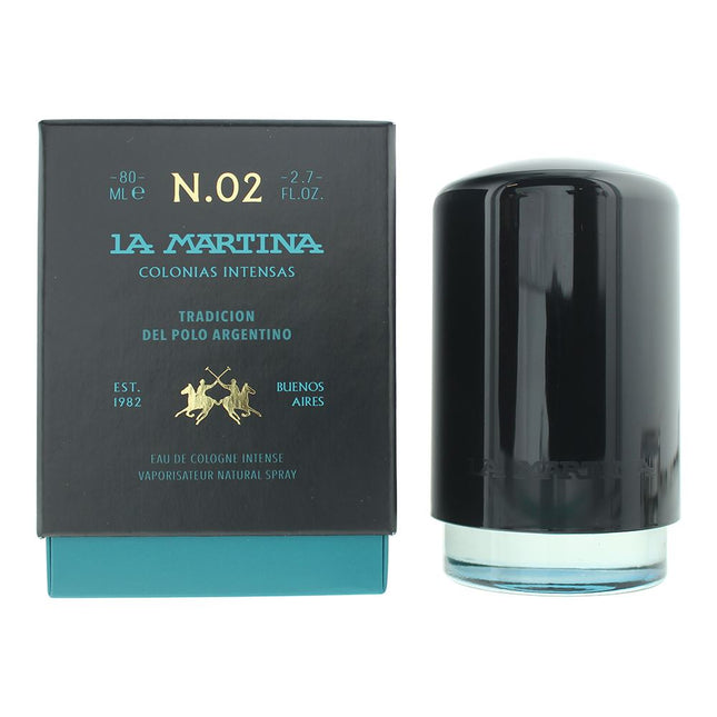 La Martina Blue Gardenia Intense Eau de Cologne 80ml Spray Unisex
