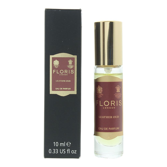 Floris Leather Oud Eau de Parfum 10ml Spray Unisex