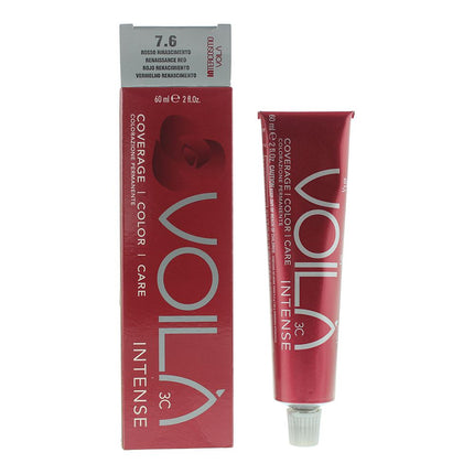 Intercosmo VoilÃ  3C Intense 7.6 Renaissance Red Hair Colour 60ml