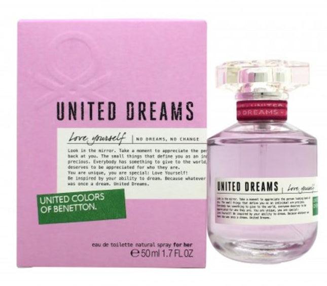 Benetton United Dreams Love Yourself Eau De Toilette 50ml