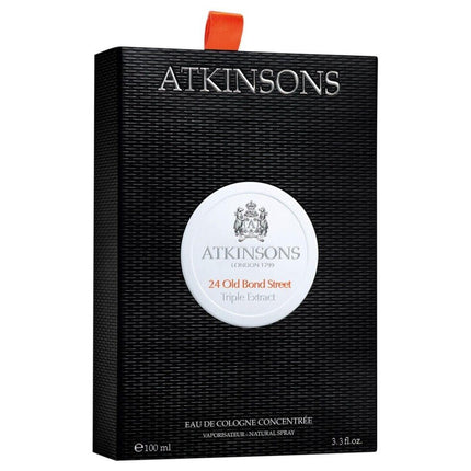 Atkinsons 24 Old Bond Street Eau De Cologne Concentree 100ml