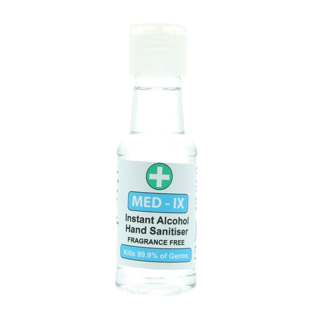 MED-IX Instant Alcohol Hand Sanitiser 50ml Kills 99.9% Of Germs - 60% Alcohol
