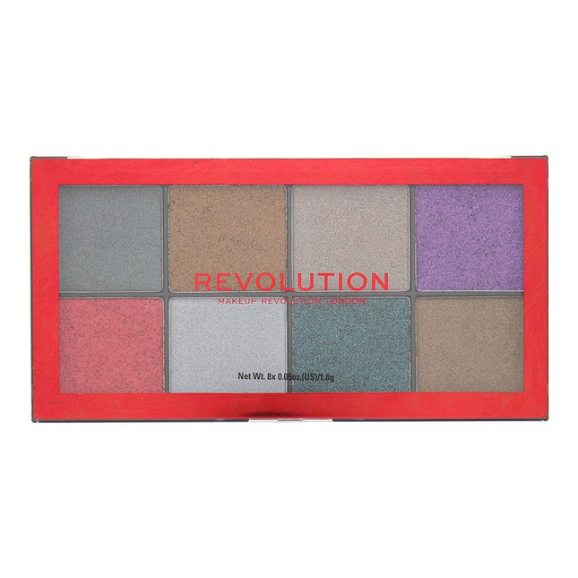 Revolution Possessed Glitter Eyeshadow Palette 8 x 1.6g
