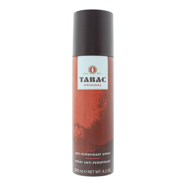 Tabac Original Anti-Perspirant Spray 200ml Men's NEW.