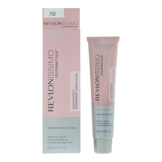 Revlon Revlonissimo Colorsmetique Hair Colour 60ml - .102 Smoky Silver