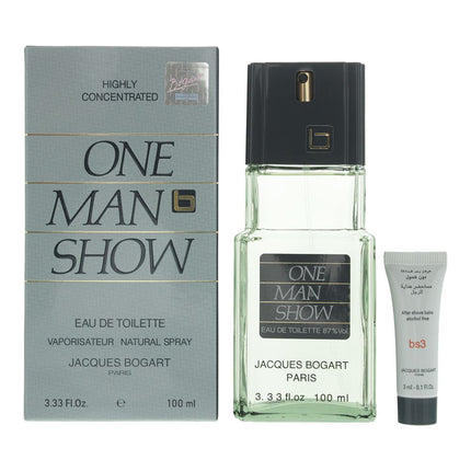 Jacques Bogart One Man Show Eau De Toilette 100ml & After-Shave Balm 3ml