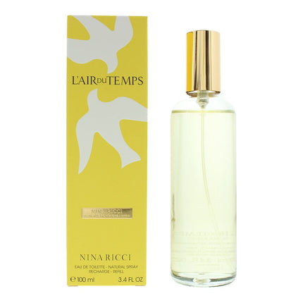 Nina Ricci Lair Du Temps Eau de Toilette 100ml Refill Spray for Her
