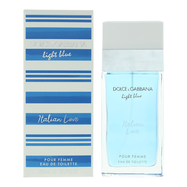 Dolce & Gabbana Light Blue Italian Love Pour Femme Eau de Toilette 50ml Spray for Her