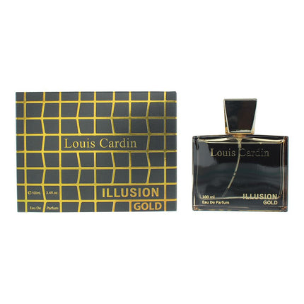 Louis Cardin Illusion Gold Eau de Parfum 100ml Spray Unisex