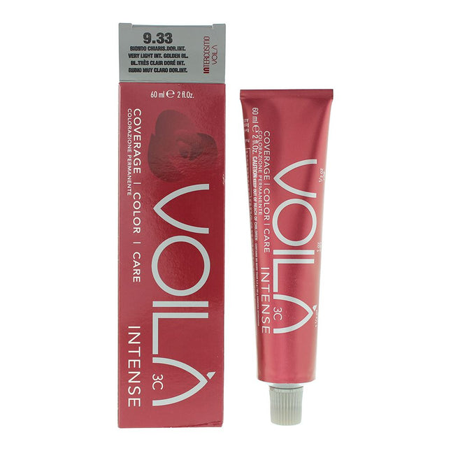 Intercosmo VoilÃ  3C Intense 9.33 Very Light Intense Golden Blonde Hair Colour 60