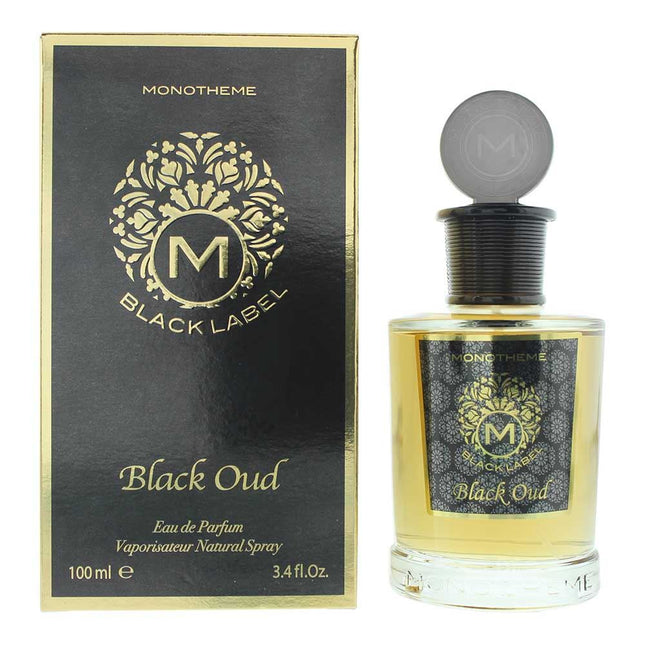 Monotheme Black Oud Eau de Parfum 100ml Spray for Him