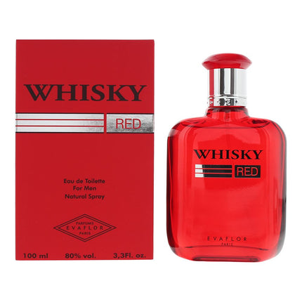 Evaflor Whisky Red Eau De Toilette 100ml Spray For Him