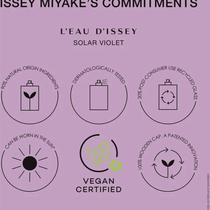 Issey Miyake Leau Dissey Solar Violet Eau de Toilette Intense 50ml Spray for Her