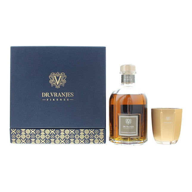 Dr. Vranjes Firenze Oud Nobile Diffuser 250ml + Candle 80g Gift Set