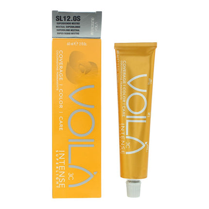 Intercosmo VoilÃ  3C Intense Superlight SL 12.OS Neutral Superblonde Hair Colour 60ml
